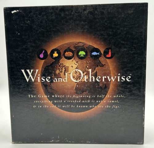 Wise and otherwise board game - otherwise,